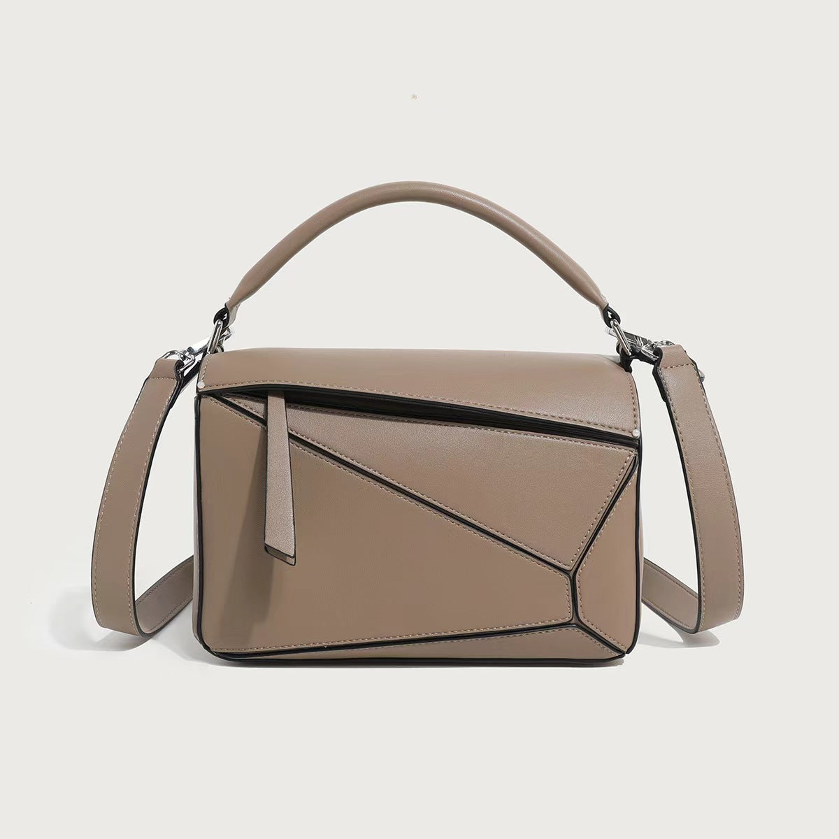 Sac à bandoulière tendance pour femme en cuir PU