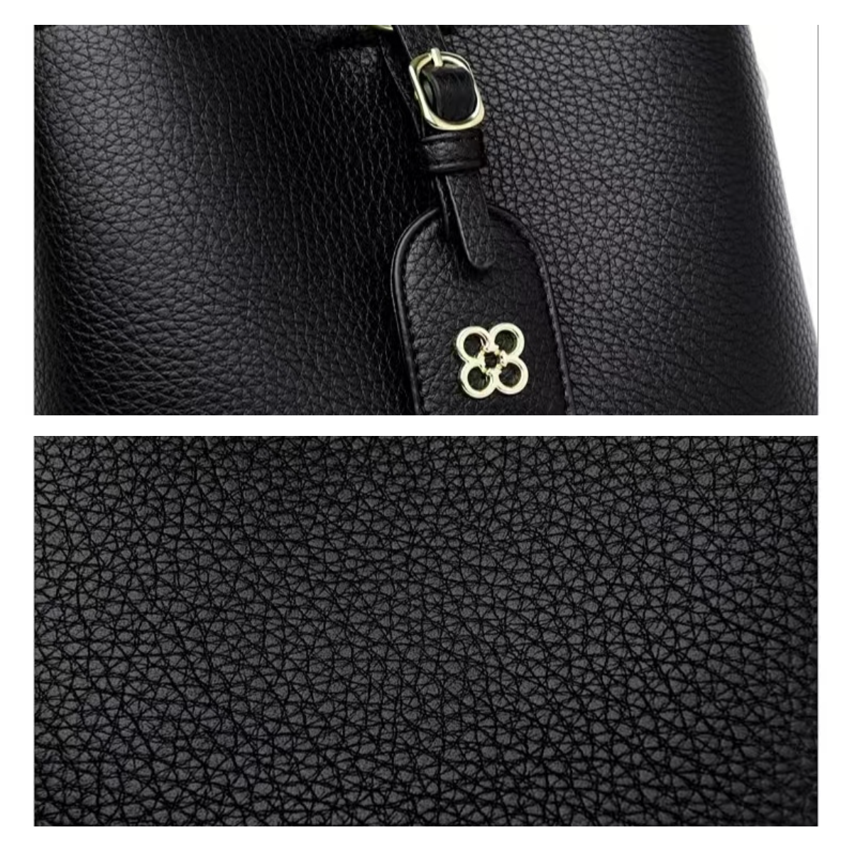 Fashionable women's shoulder bag made of PU leather