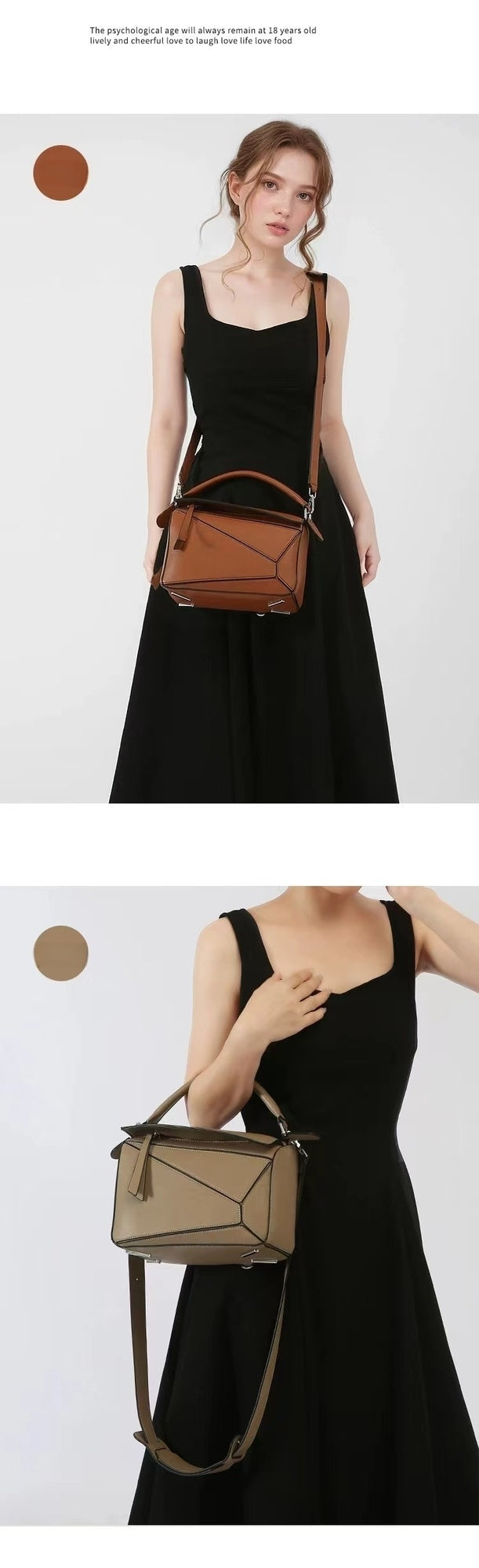 Sac à bandoulière tendance pour femme en cuir PU