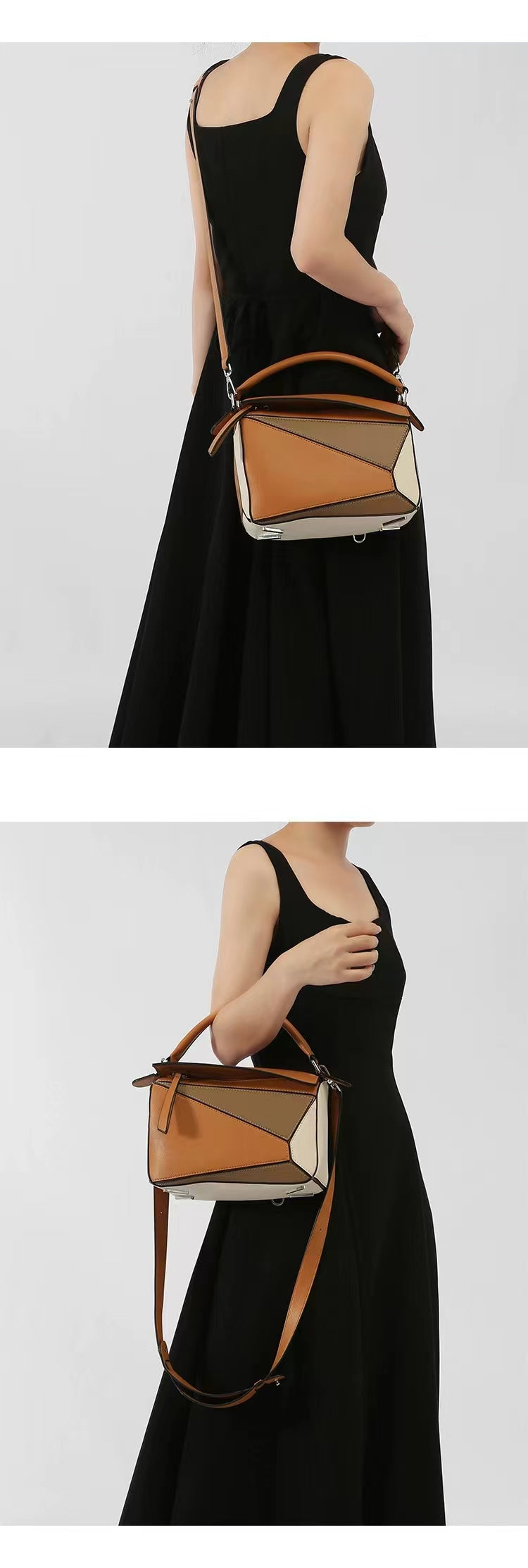 Sac à bandoulière tendance pour femme en cuir PU