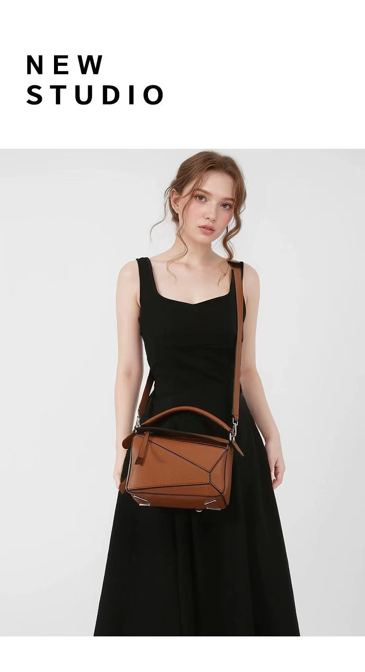 Sac à bandoulière tendance pour femme en cuir PU